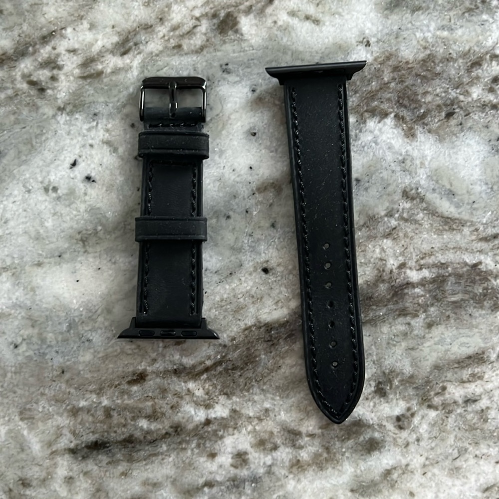 Leather band for Apple Watch